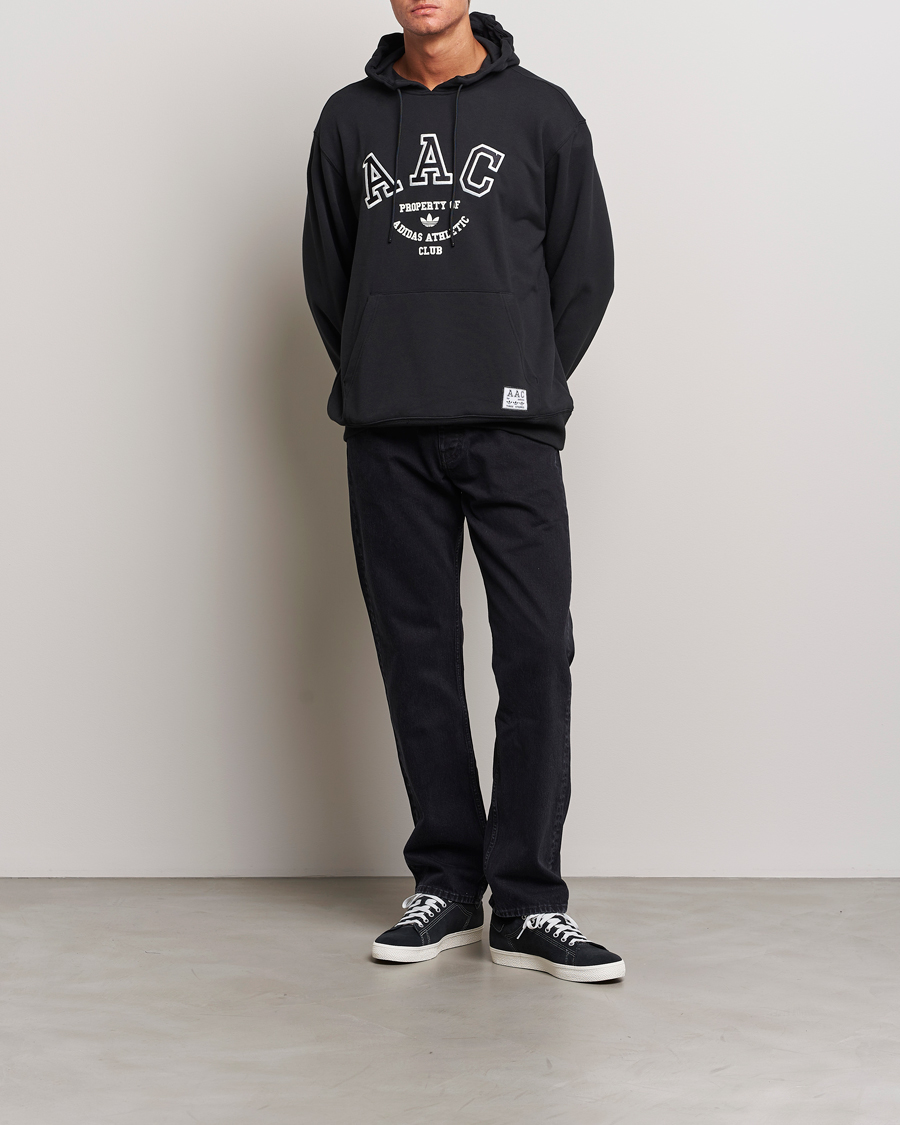 Men | Sweaters & Knitwear | adidas Originals | Hack Logo Hoodie Black