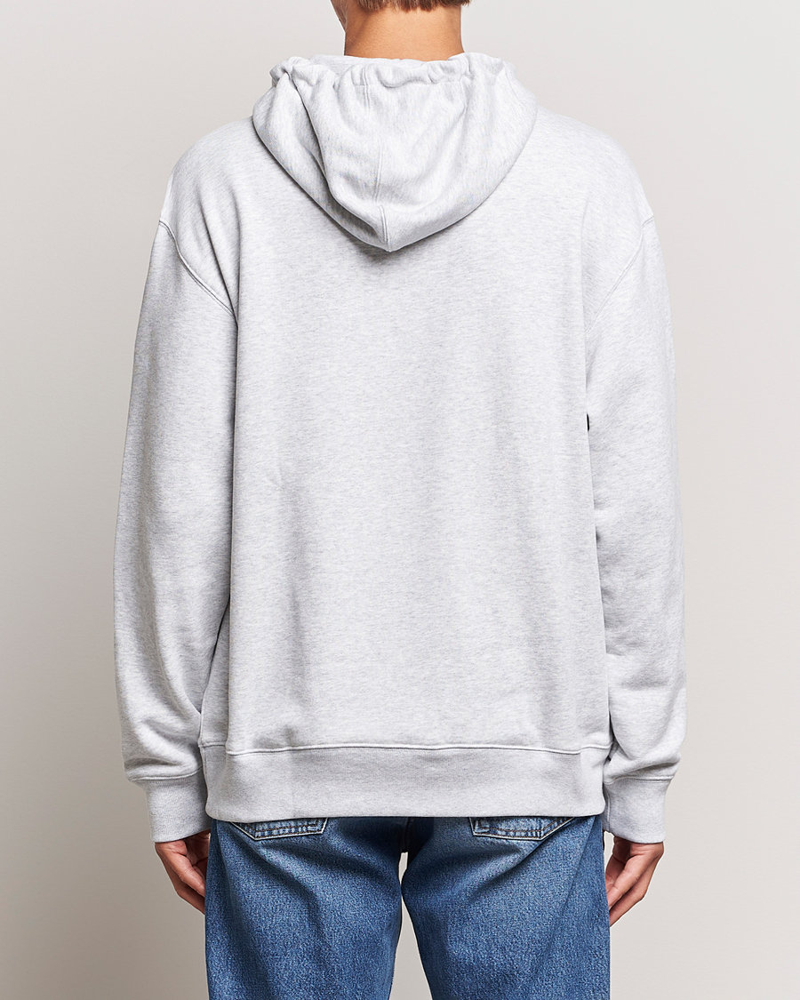 Men | Sweaters & Knitwear | adidas Originals | Hack Logo Hoodie Light Grey