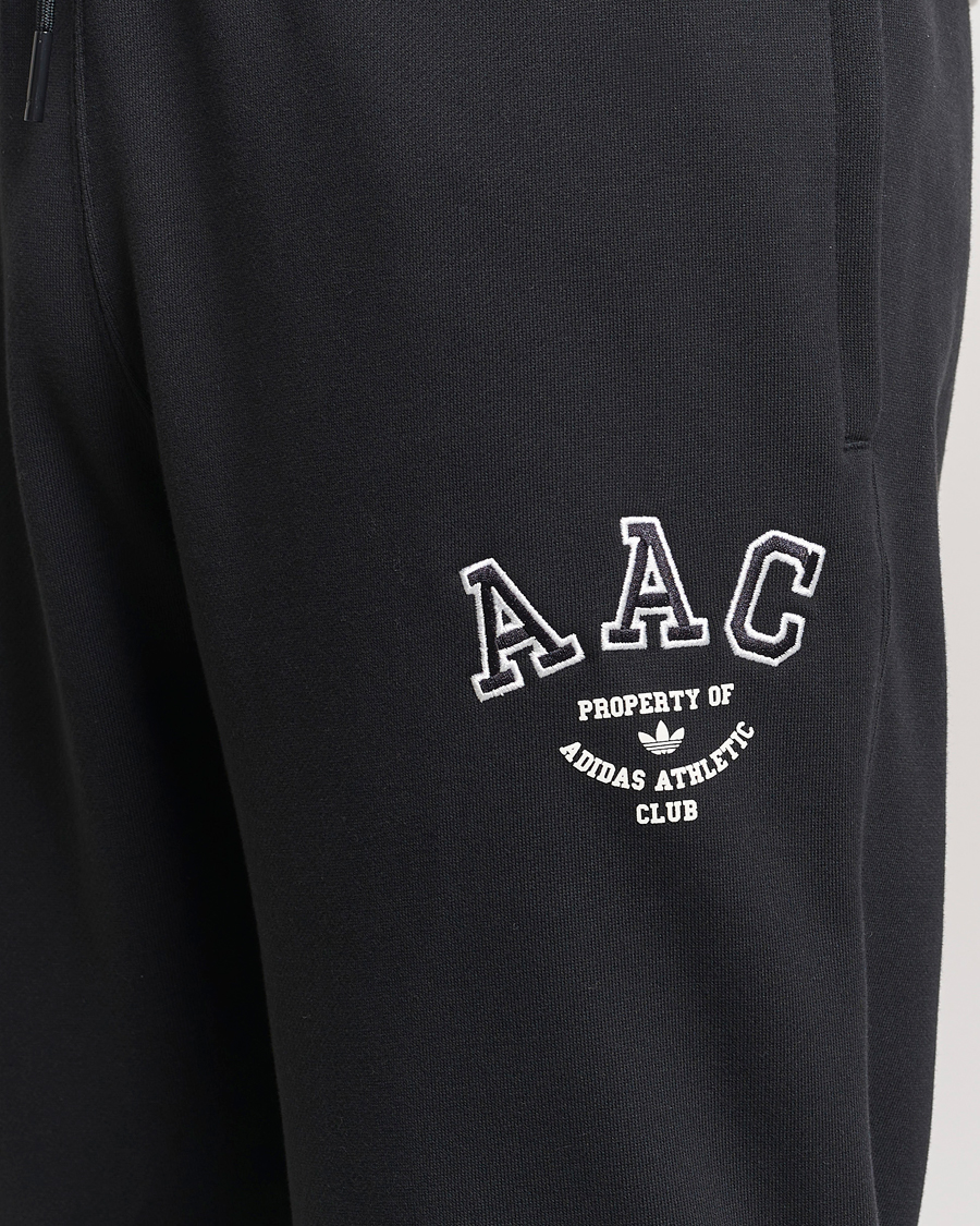 Men | Trousers | adidas Originals | Hack Logo Sweatpants Black