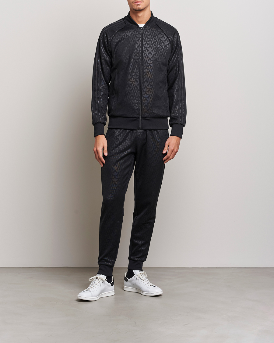 Men | Trousers | adidas Originals | Monogram Sweatpants Black