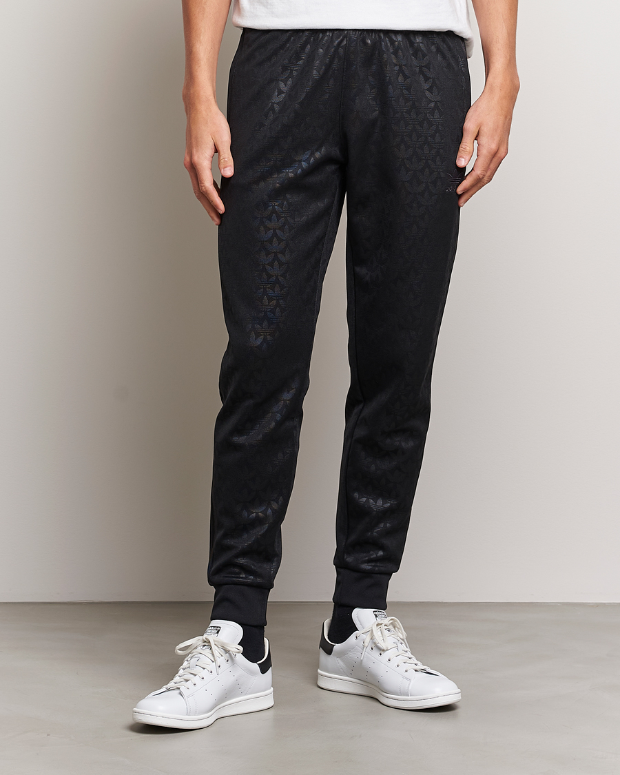 Men | Trousers | adidas Originals | Monogram Sweatpants Black
