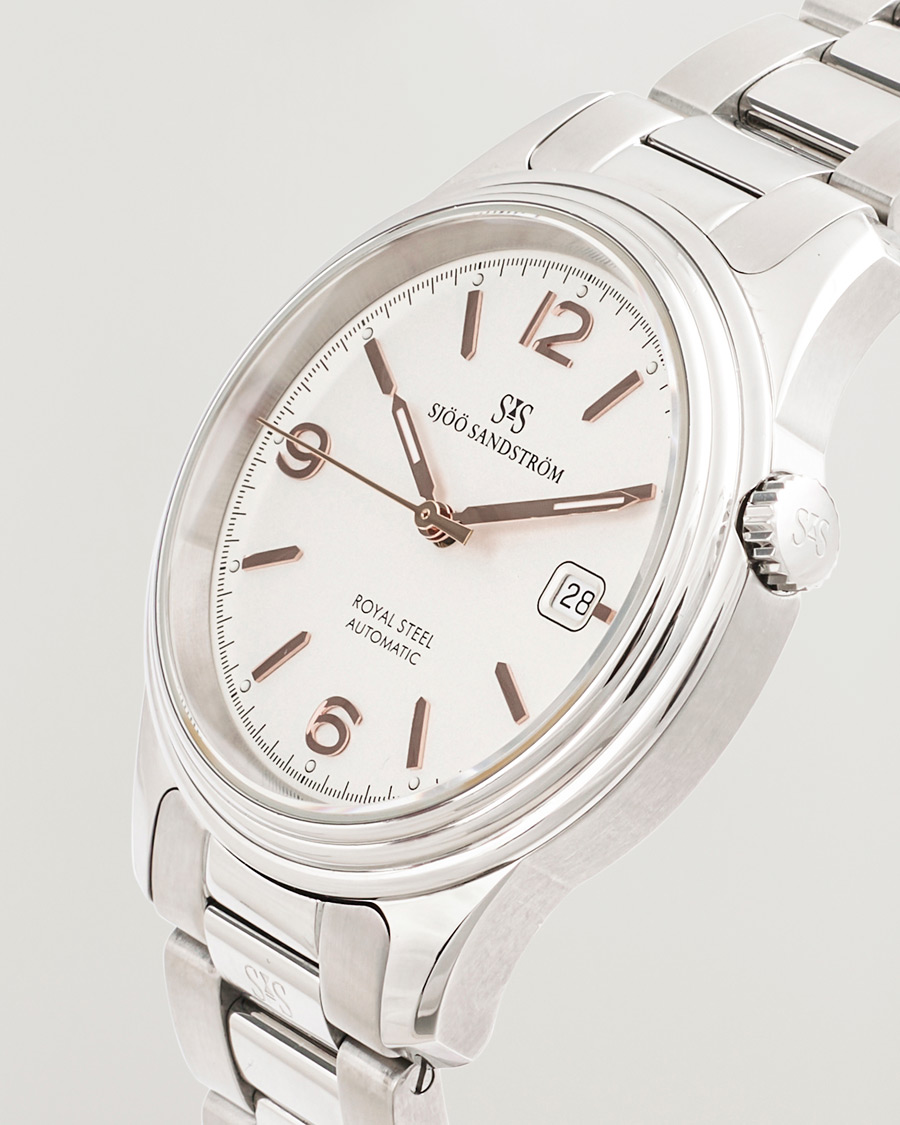 Men | Sjöö Sandström Pre-Owned Royal Steel Classic 41mm | Sjöö Sandström Pre-Owned | Royal Steel Classic 41mm