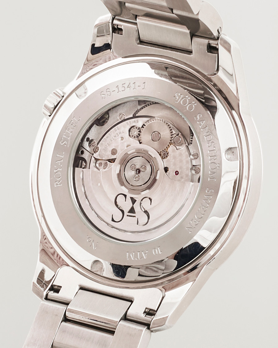 Men | Sjöö Sandström Pre-Owned Royal Steel Classic 41mm | Sjöö Sandström Pre-Owned | Royal Steel Classic 41mm
