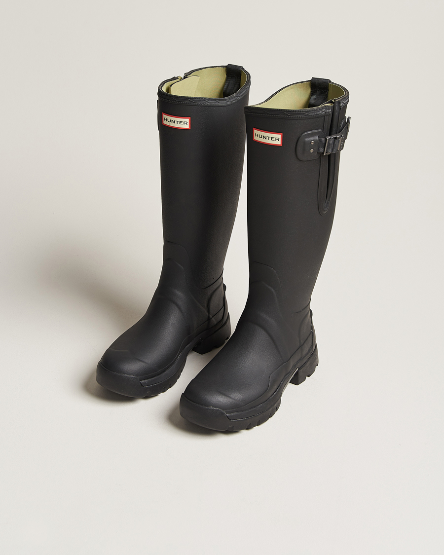 Men | Overshoes & Rubber boots | Hunter Boots | Balmoral Side Adjustable Neo Boot Black