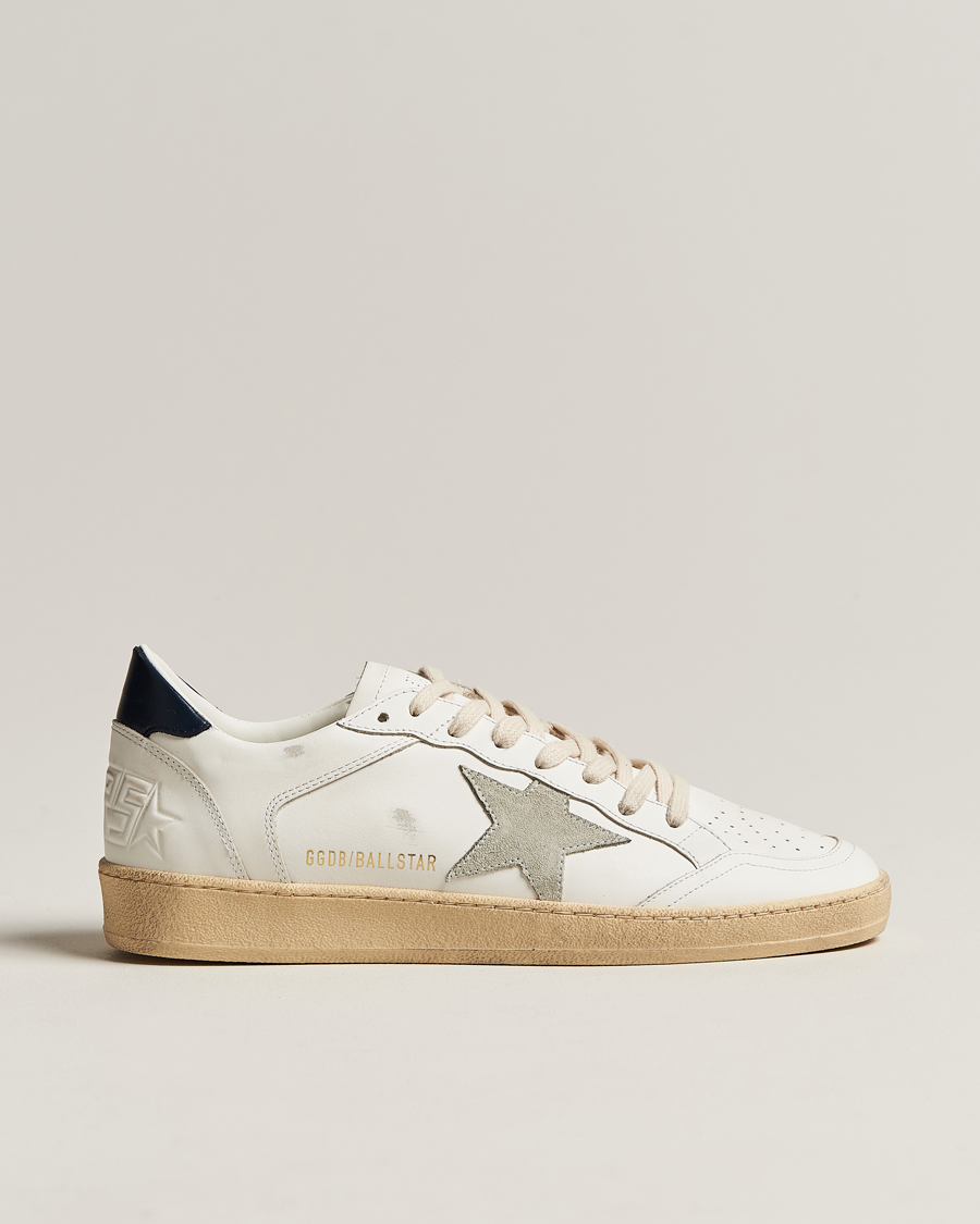 Men | Golden Goose Deluxe Brand Ball Star Sneakers White/Ice | Golden Goose | Deluxe Brand Ball Star Sneakers White/Ice