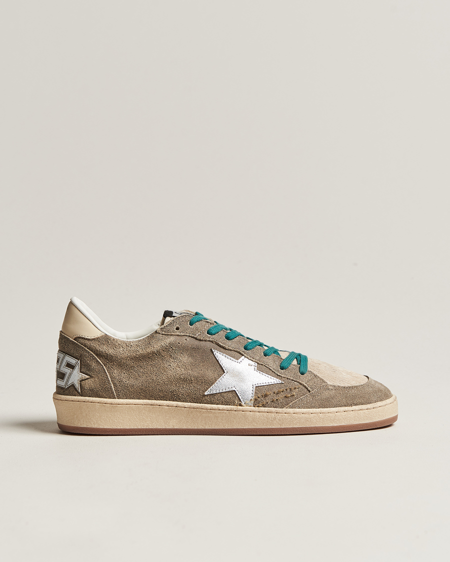 Men | Golden Goose Deluxe Brand Ball Star Sneakers Brown/Buttercream | Golden Goose | Deluxe Brand Ball Star Sneakers Brown/Buttercream