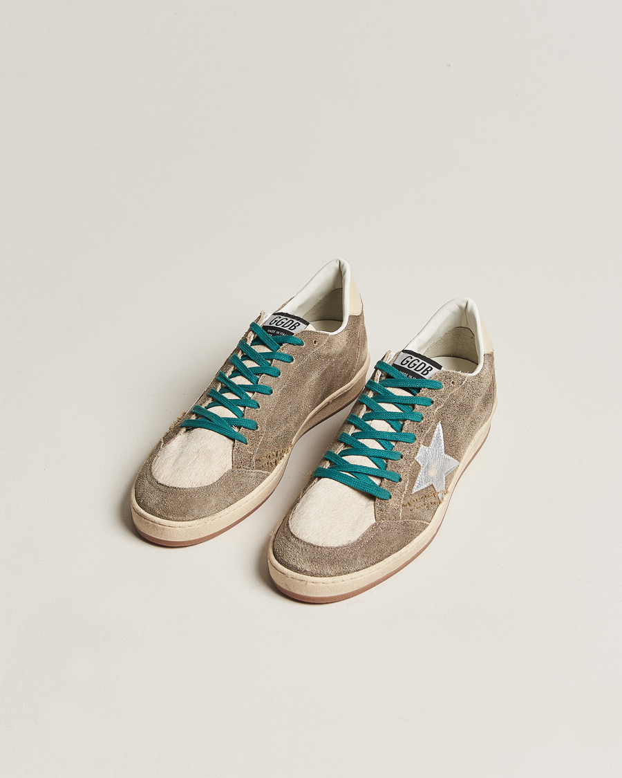 Men | Golden Goose Deluxe Brand Ball Star Sneakers Brown/Buttercream | Golden Goose | Deluxe Brand Ball Star Sneakers Brown/Buttercream