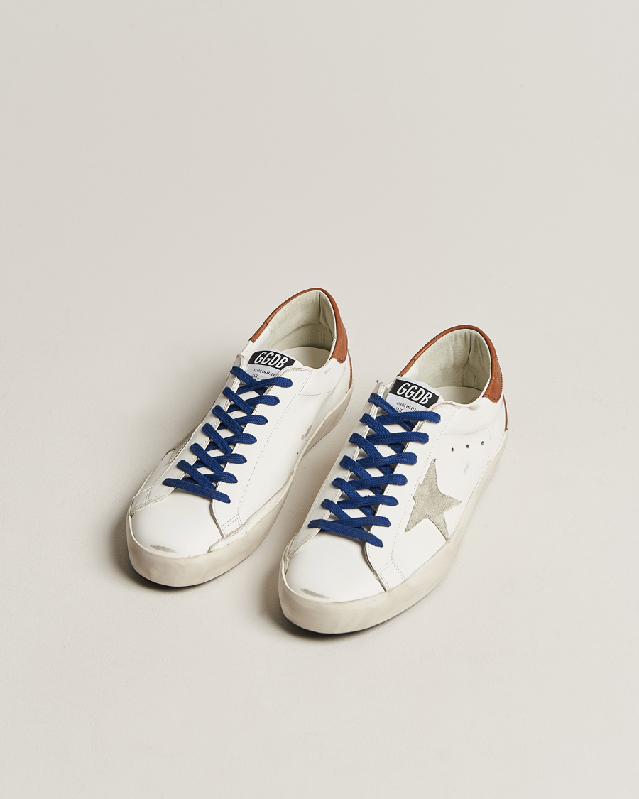 Men | Shoes | Golden Goose | Deluxe Brand Super-Star Sneakers White/Ice