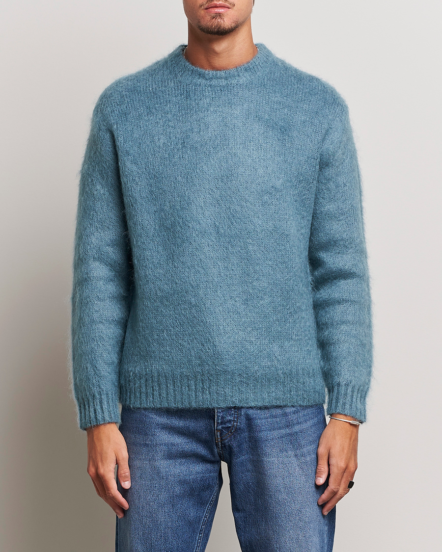 Men | Sweaters & Knitwear | Golden Goose | Deluxe Brand Light Mohair Sweater Spring Lake
