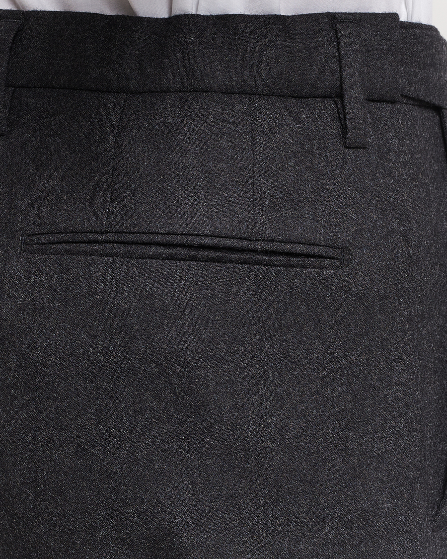 Men | Suits | Boglioli | K Jacket Light Flannel Suit Dark Grey