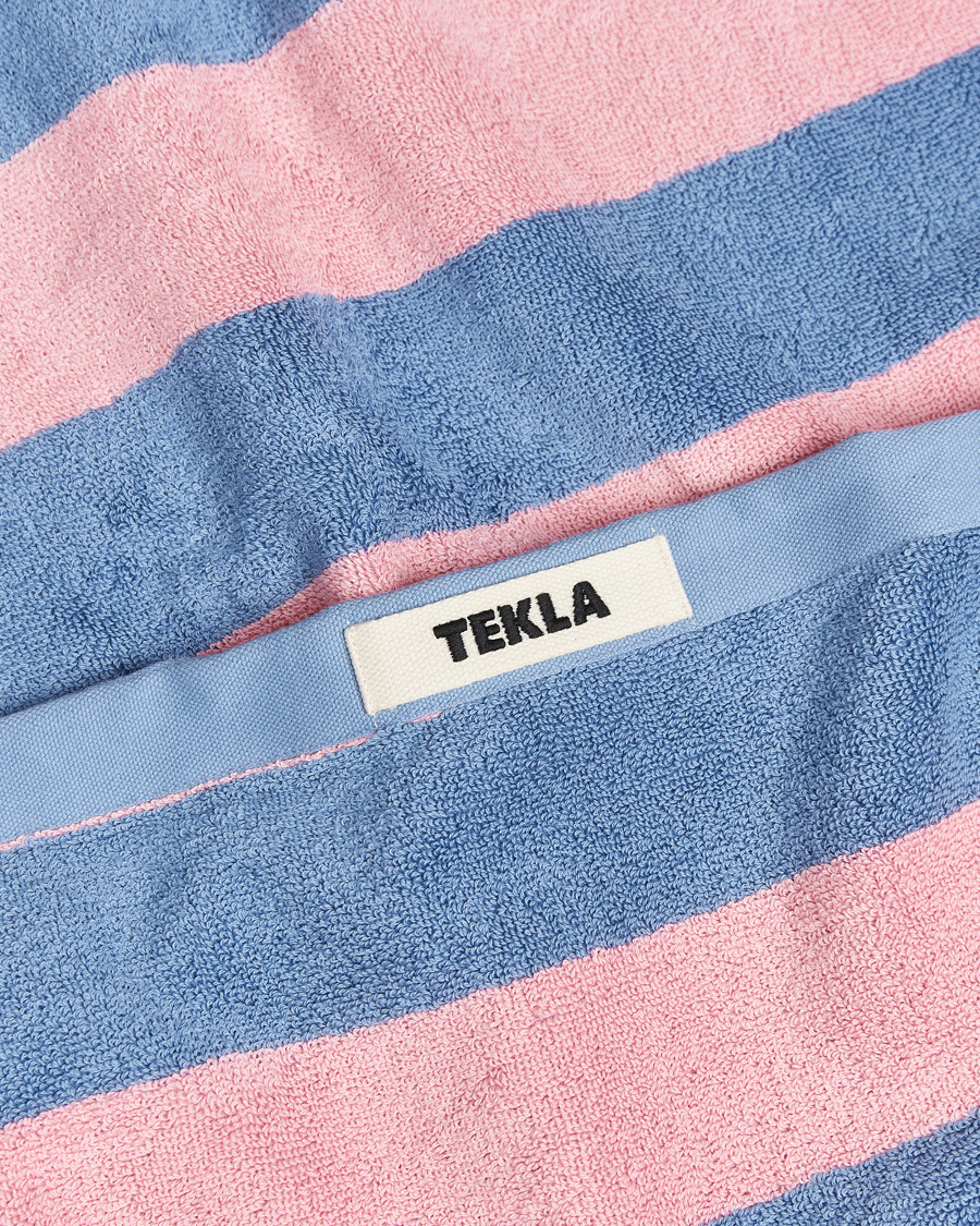 Men | Tekla Organic Terry Beach Towel Deck Stripes | Tekla | Organic Terry Beach Towel Deck Stripes