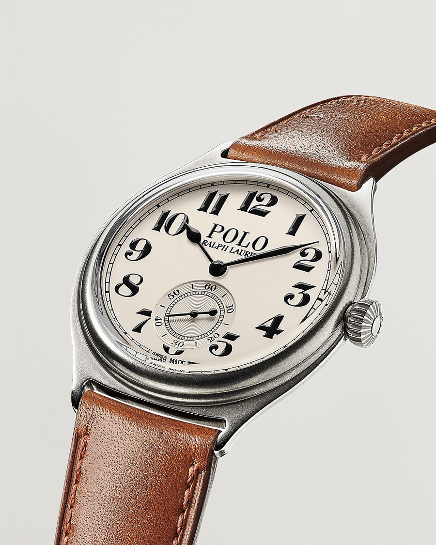 Men | Fine watches | Polo Ralph Lauren | 40mm Mechanical Vintage 67 White Dial 
