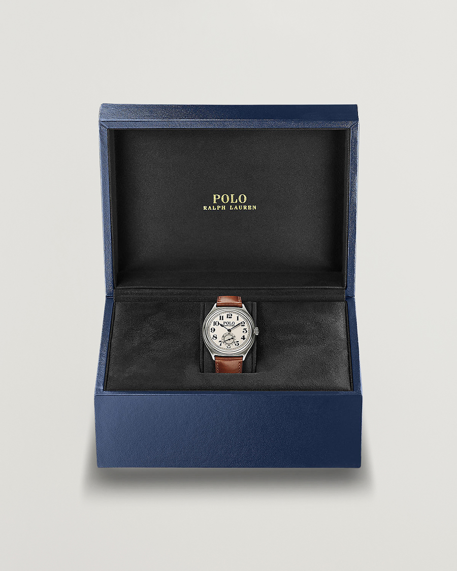 Men | Polo Ralph Lauren 40mm Mechanical Vintage 67 White Dial | Polo Ralph Lauren | 40mm Mechanical Vintage 67 White Dial