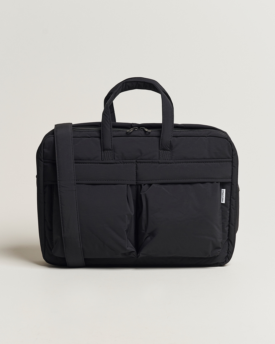 Men | Briefcases | mazi untitled | AM Bag 02 Nylon Briefcase Black