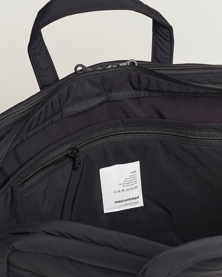 Men | Bags | mazi untitled | AM Bag 02 Nylon Briefcase Black