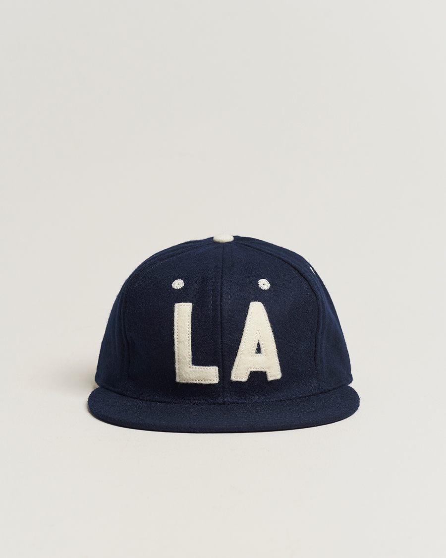 Men | Ebbets Field Flannels Made in USA Los Angeles 1954 Vintage Ballcap Navy | Ebbets Field Flannels | Made in USA Los Angeles 1954 Vintage Ballcap Navy