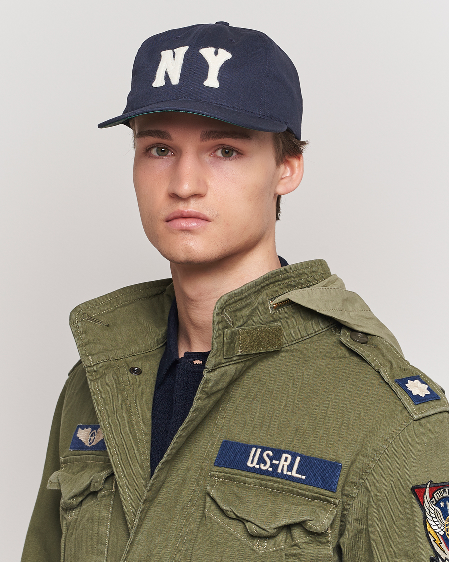 Homme |  | Ebbets Field Flannels | Made in USA New York  Yankees 1936 Vintage Ballcap Navy