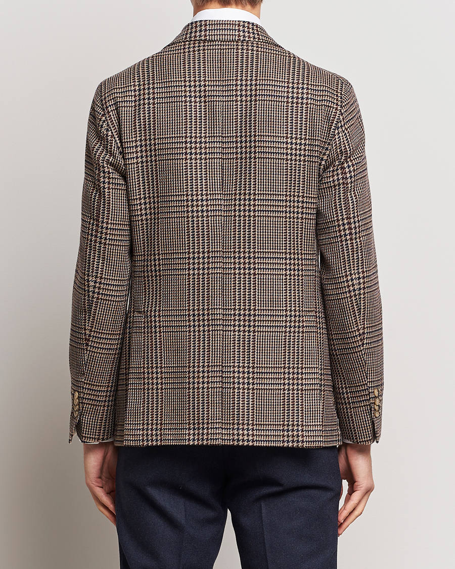 Men | Blazers | L.B.M. 1911 | Jack Regular Checked Wool Blazer Brown