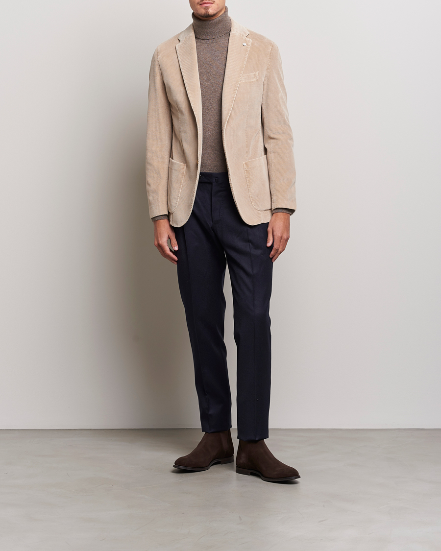 Men | Blazers | L.B.M. 1911 | Jack Corduroy Blazer Beige