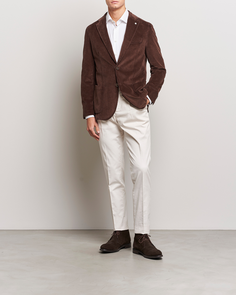 Men | Blazers | L.B.M. 1911 | Jack Corduroy Blazer Brown