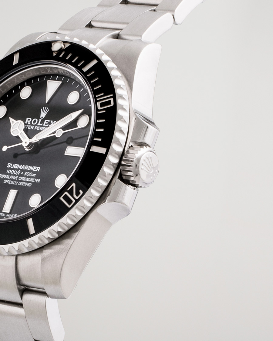 Men | Rolex Pre-Owned Submariner 114060 Oyster Perpetual Steel Black | Rolex Pre-Owned | Submariner 114060 Oyster Perpetual Steel Black