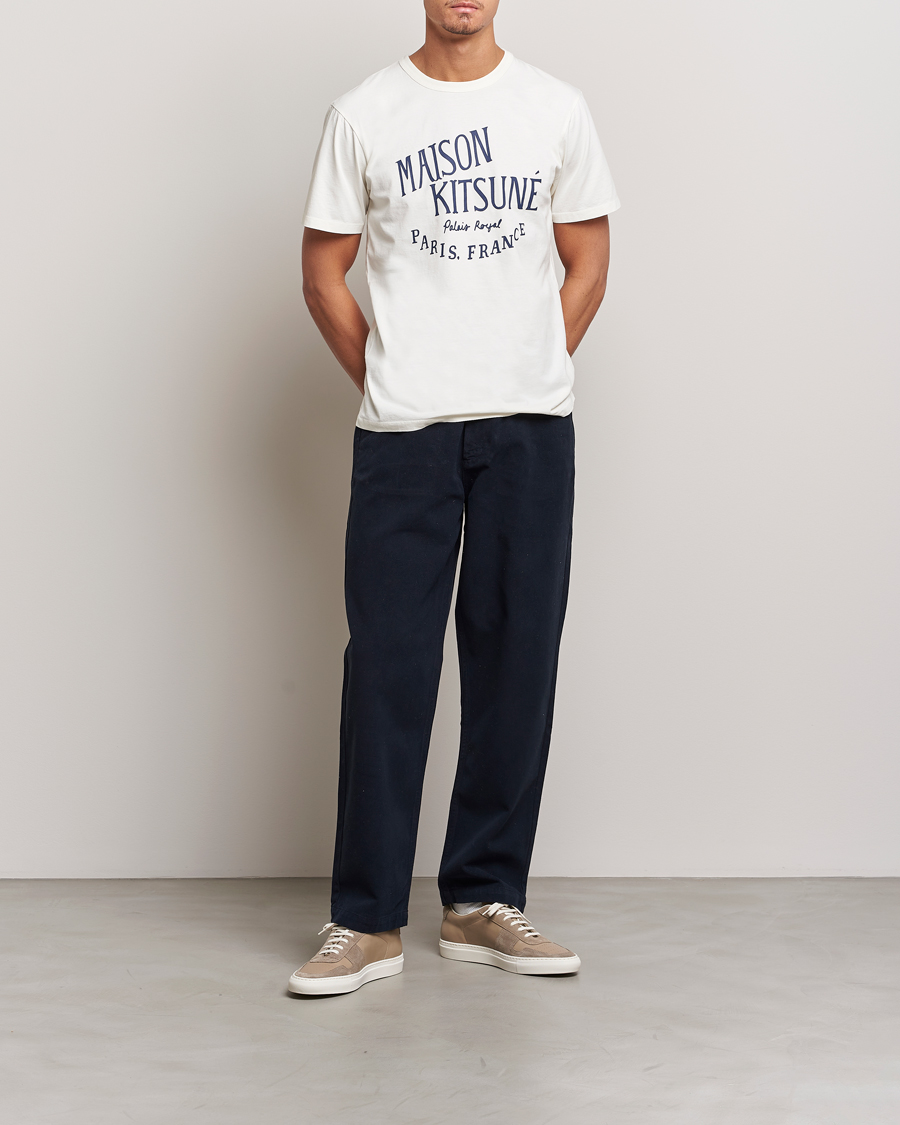 Men | T-Shirts | Maison Kitsuné | Palais Royal Classic T-Shirt Latte