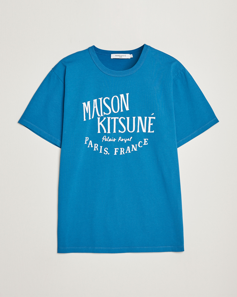 Men | T-Shirts | Maison Kitsuné | Palais Royal Classic T-Shirt Sapphire Blue