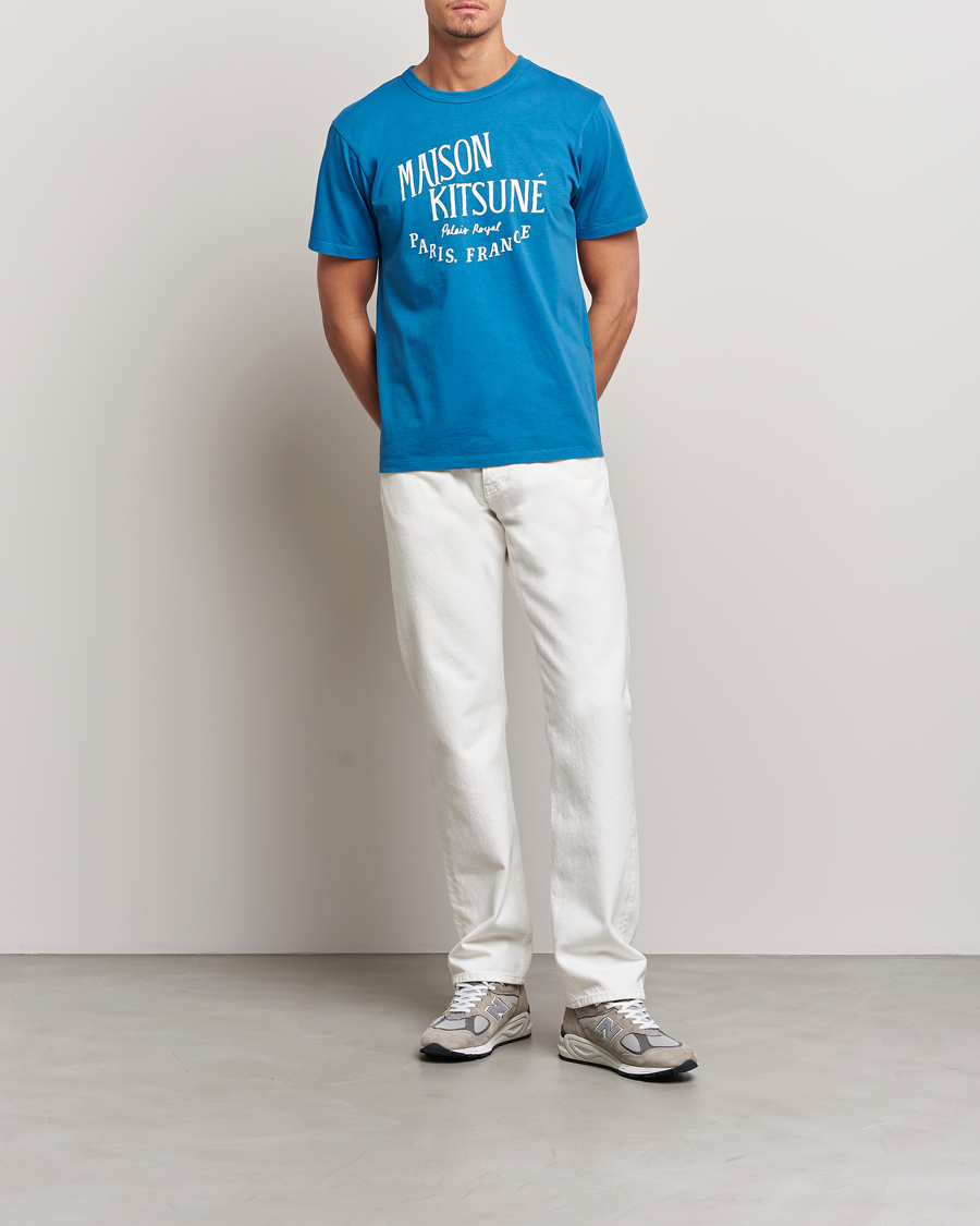 Men | T-Shirts | Maison Kitsuné | Palais Royal Classic T-Shirt Sapphire Blue