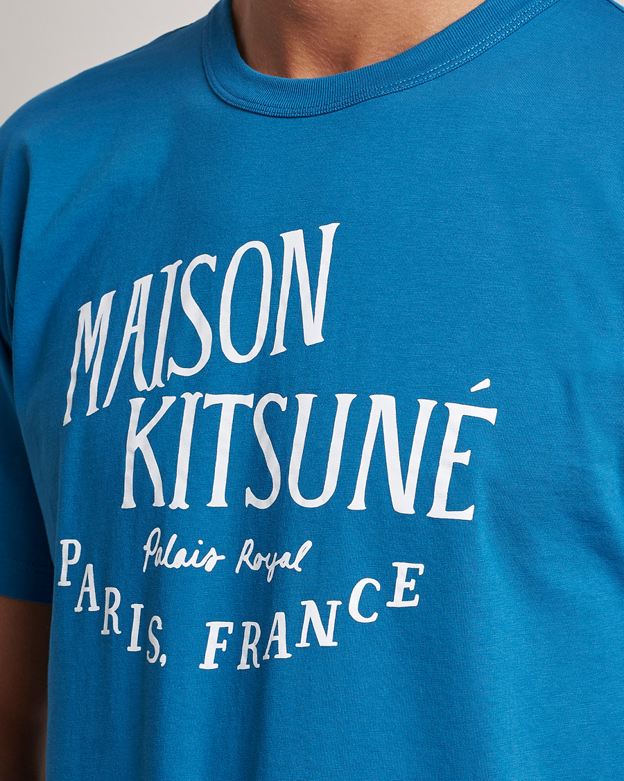 Men | T-Shirts | Maison Kitsuné | Palais Royal Classic T-Shirt Sapphire Blue
