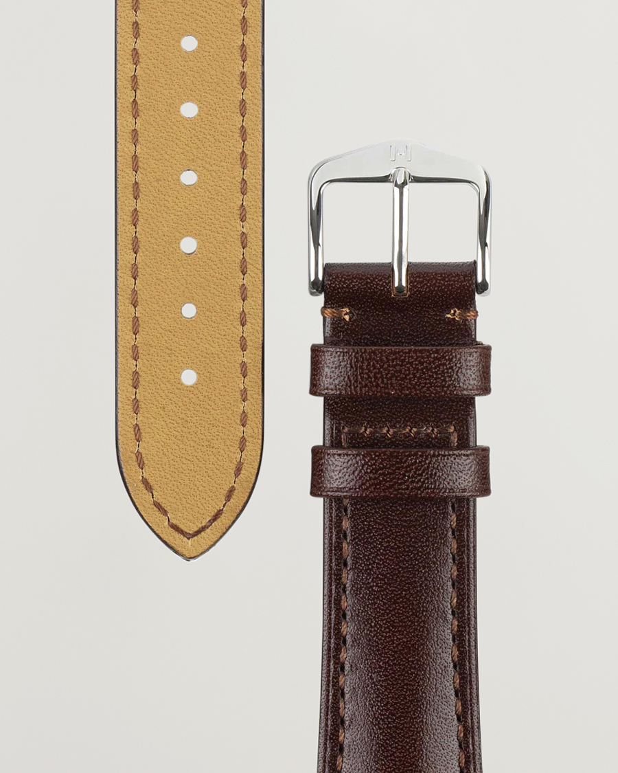 Men | Watch straps | HIRSCH | Siena Tuscan Leather Watch Strap Brown