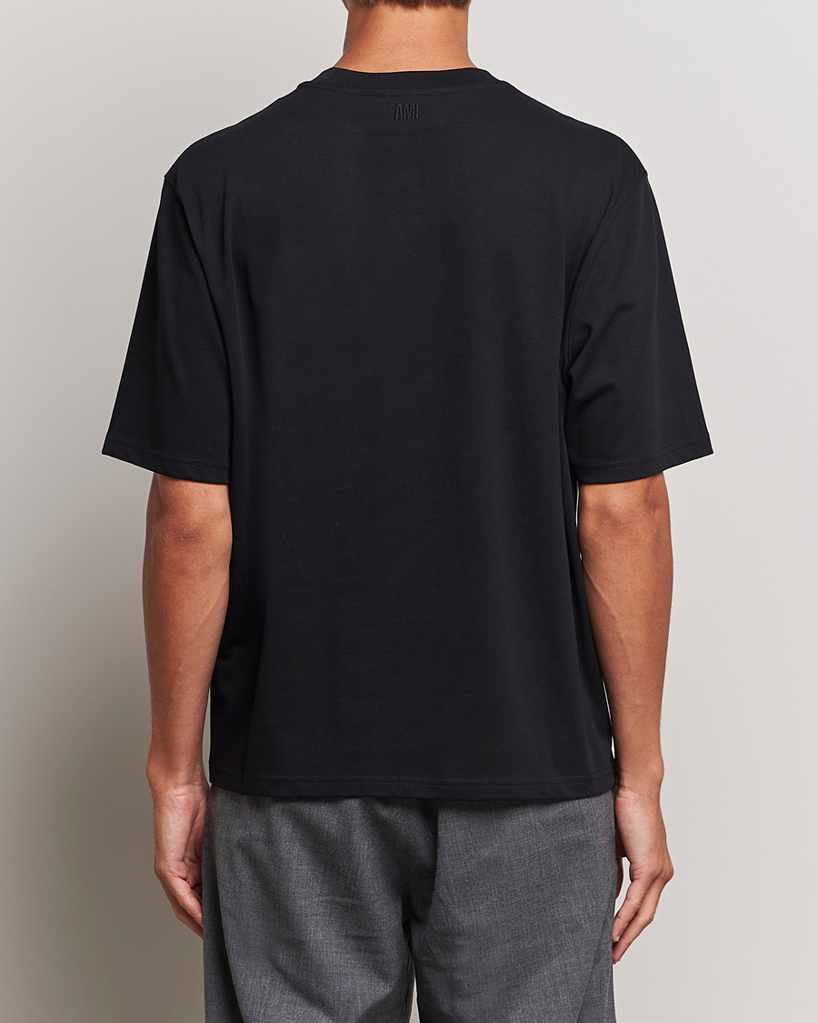 Men | T-Shirts | AMI | Heart Logo T-Shirt Black
