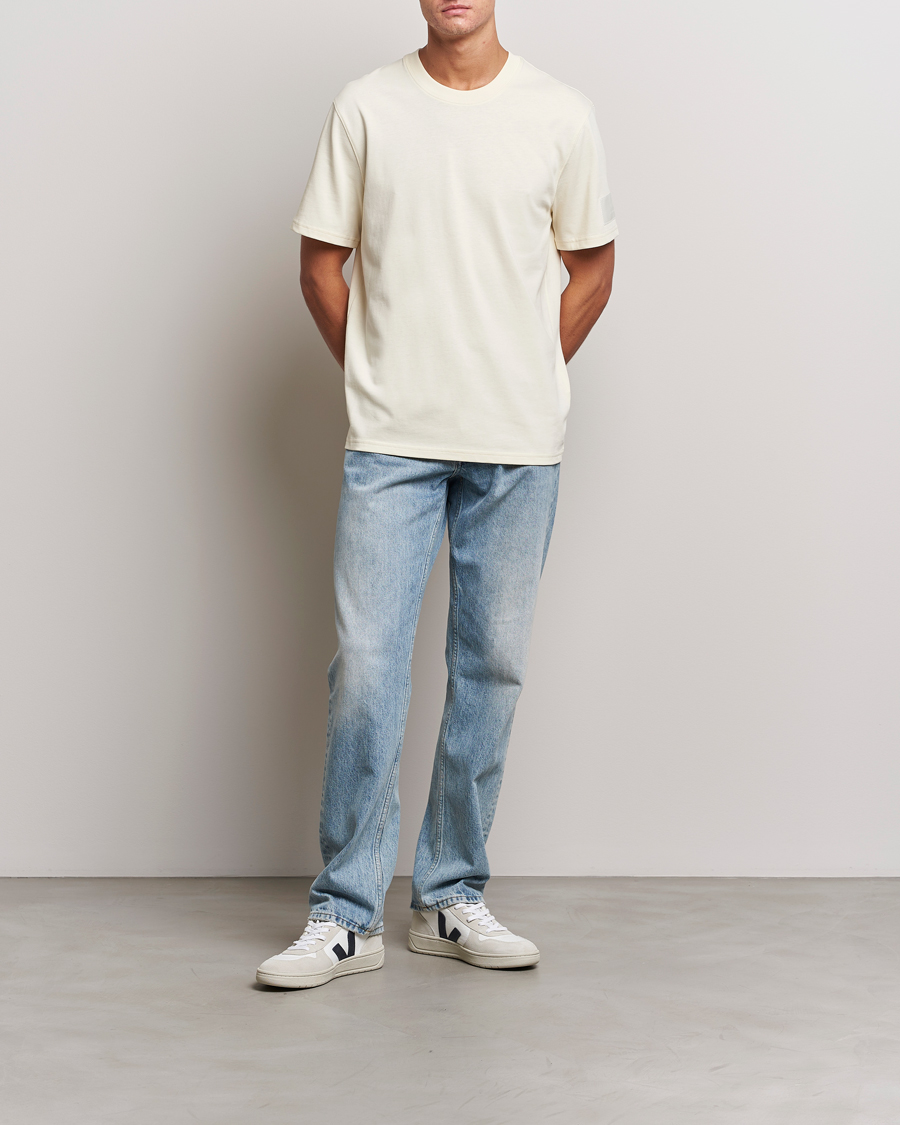 Men | T-Shirts | AMI | Fade Out Crew Neck T-Shirt Ivory