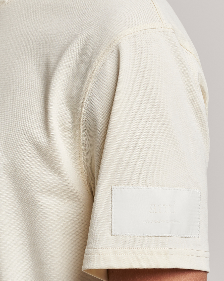Men | T-Shirts | AMI | Fade Out Crew Neck T-Shirt Ivory