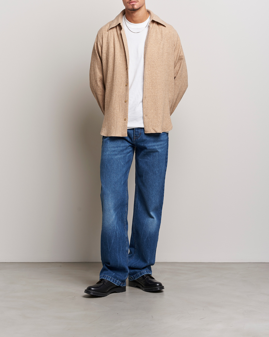 Men | Jeans | AMI | Straight Fit Jeans Used Blue