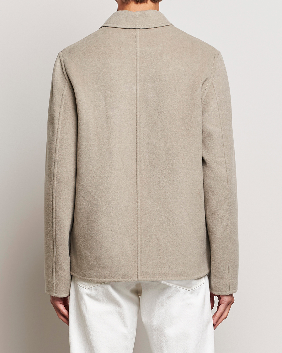 Men | Coats & Jackets | AMI | Wool/Cashmere Short Coat Argile Beige