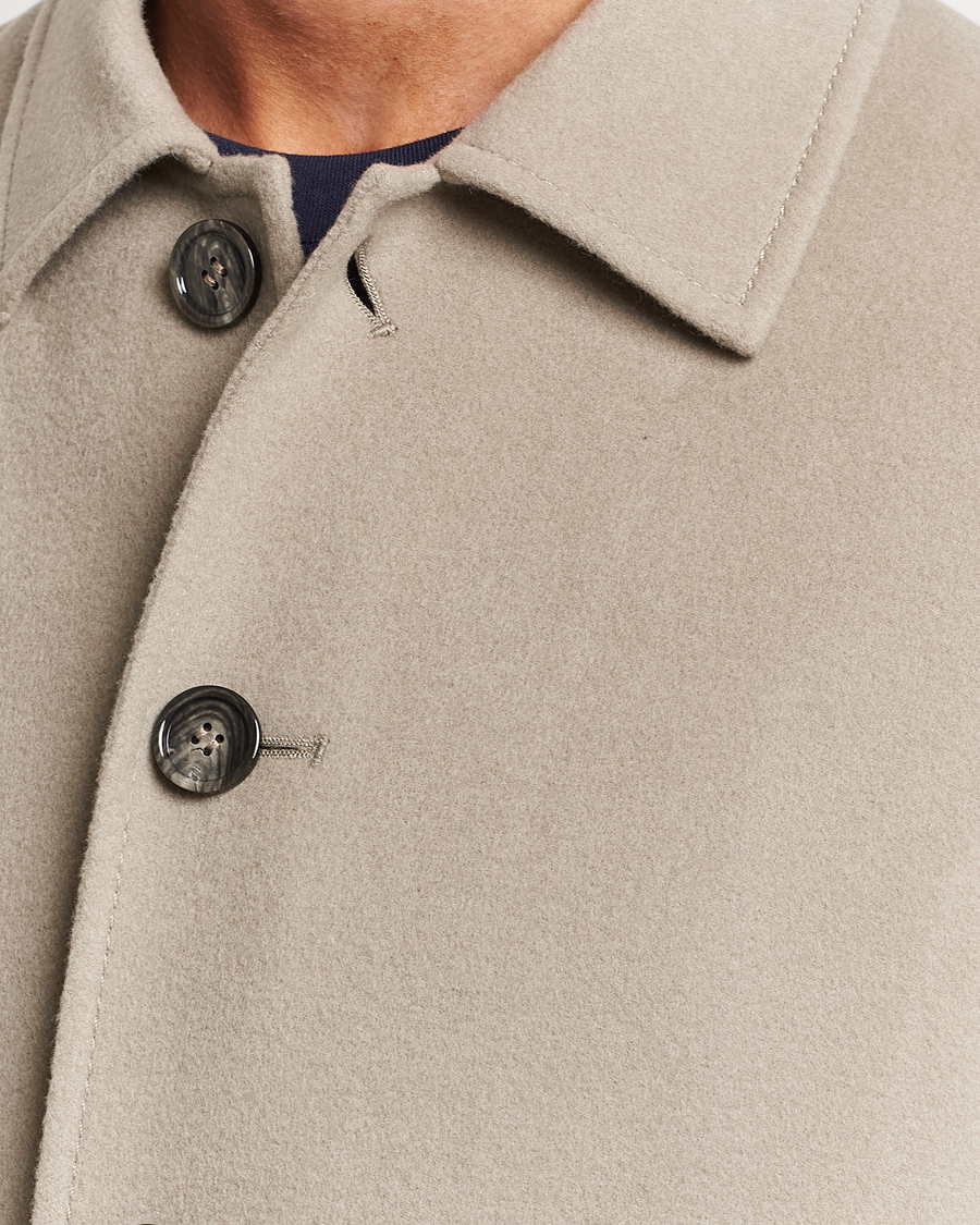 Men | Coats & Jackets | AMI | Wool/Cashmere Short Coat Argile Beige