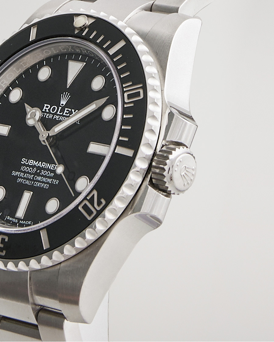 Men | Rolex Pre-Owned Submariner 114060 Oyster Perpetual Steel Black | Rolex Pre-Owned | Submariner 114060 Oyster Perpetual Steel Black