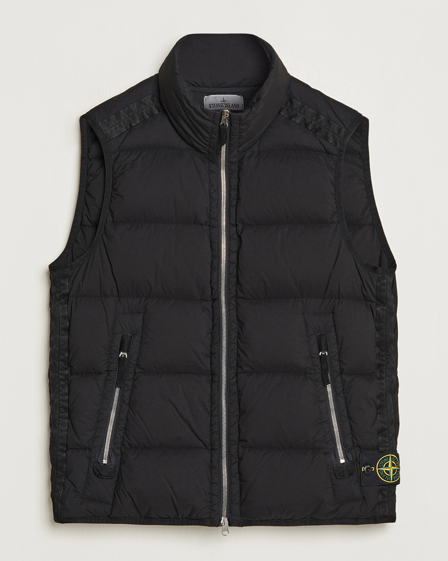 Men | Coats & Jackets | Stone Island | Nylon Down-TC Vest Black