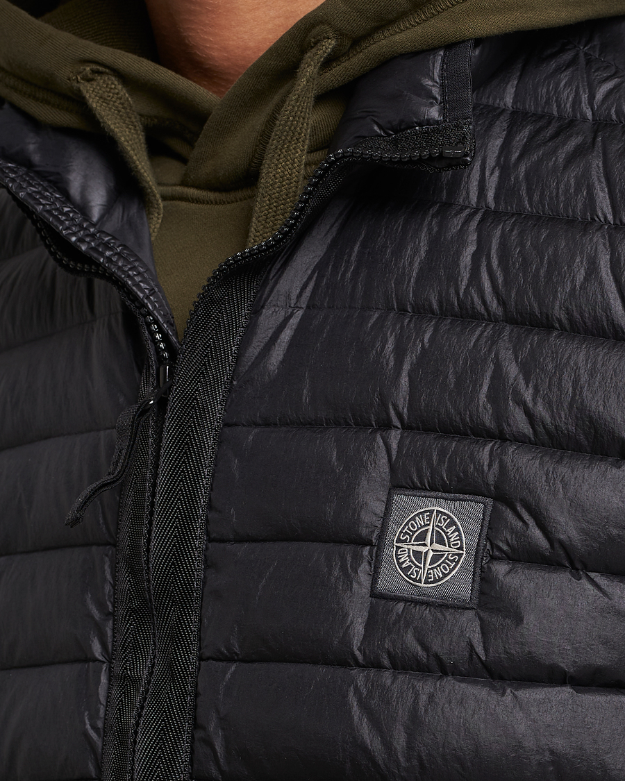 Men | Coats & Jackets | Stone Island | Recycled Nylon Down-TC Vest Black