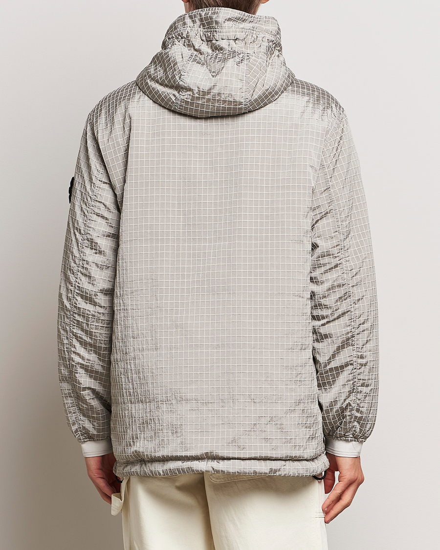 Men | Coats & Jackets | Stone Island | Garment Dyed Macro Ripstop Anorak Plaster