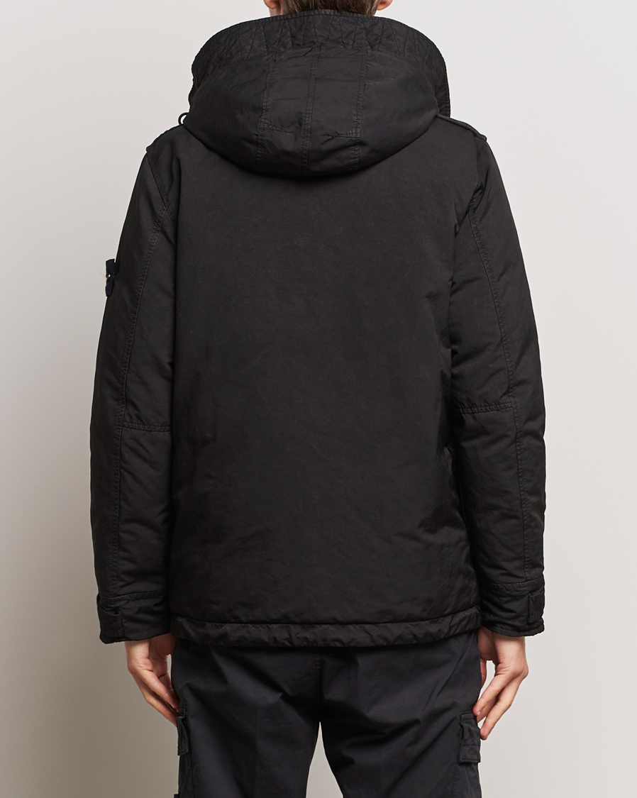 Men | Coats & Jackets | Stone Island | David-TC Hooded jacket Black