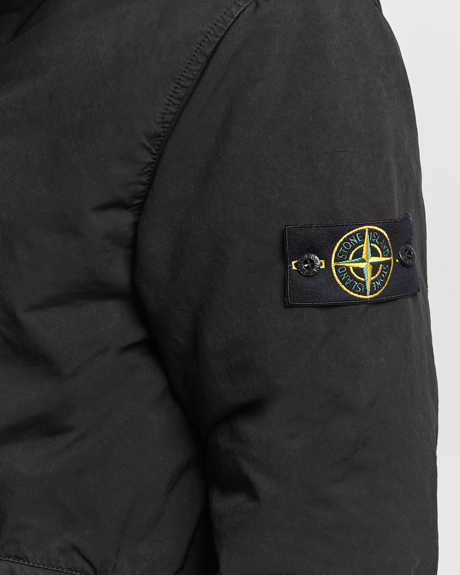 Men | Coats & Jackets | Stone Island | David-TC Hooded jacket Black