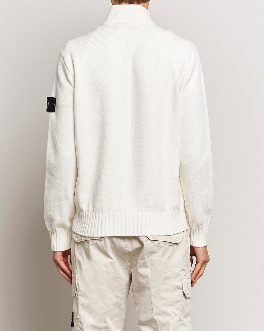 Men | Sweaters & Knitwear | Stone Island | Winter Cotton Cardigan Natural