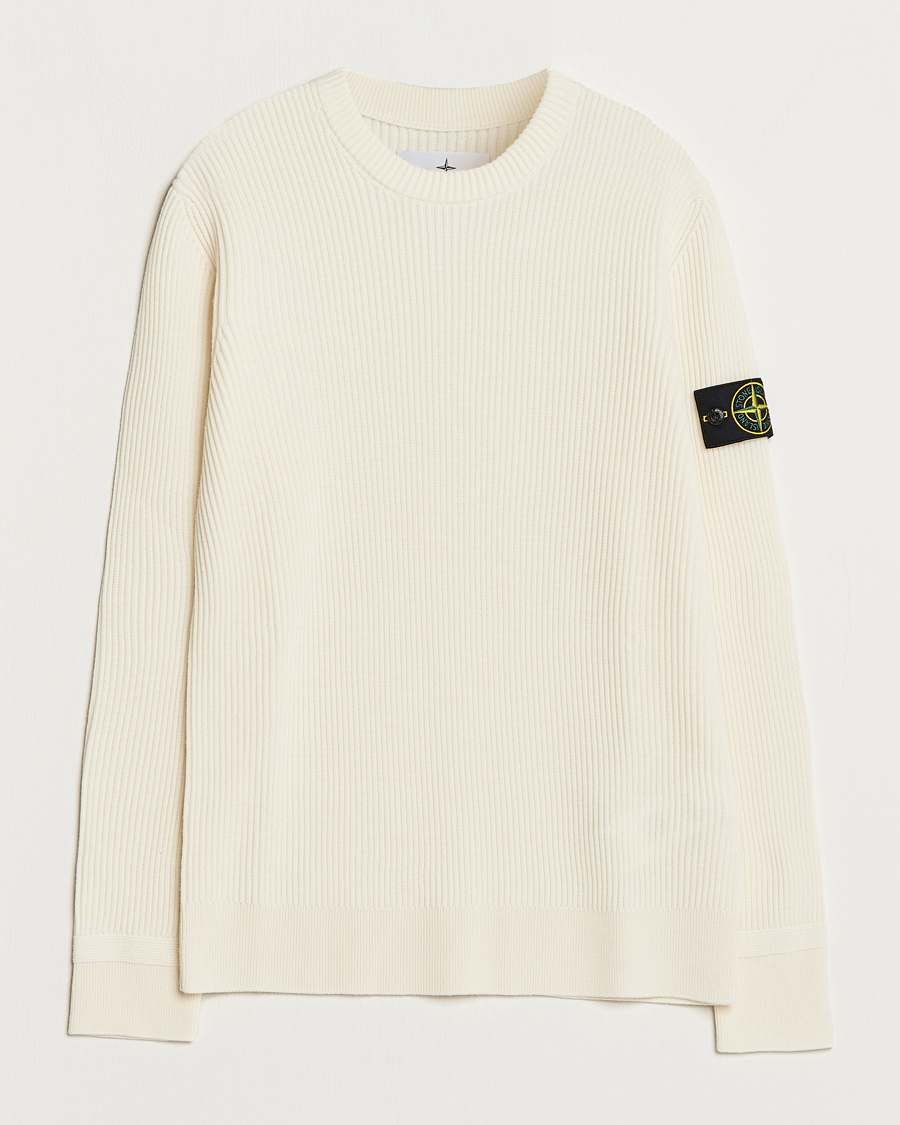 Stone Island Men's Quarter-Zip Ribbed Sweater | Neiman Marcus