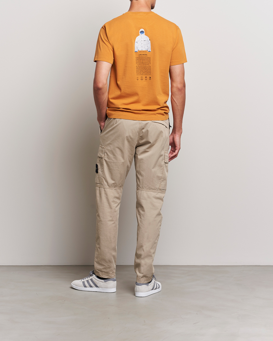 Men | T-Shirts | Stone Island | Garment Dyed Archivio T-Shirt Rust