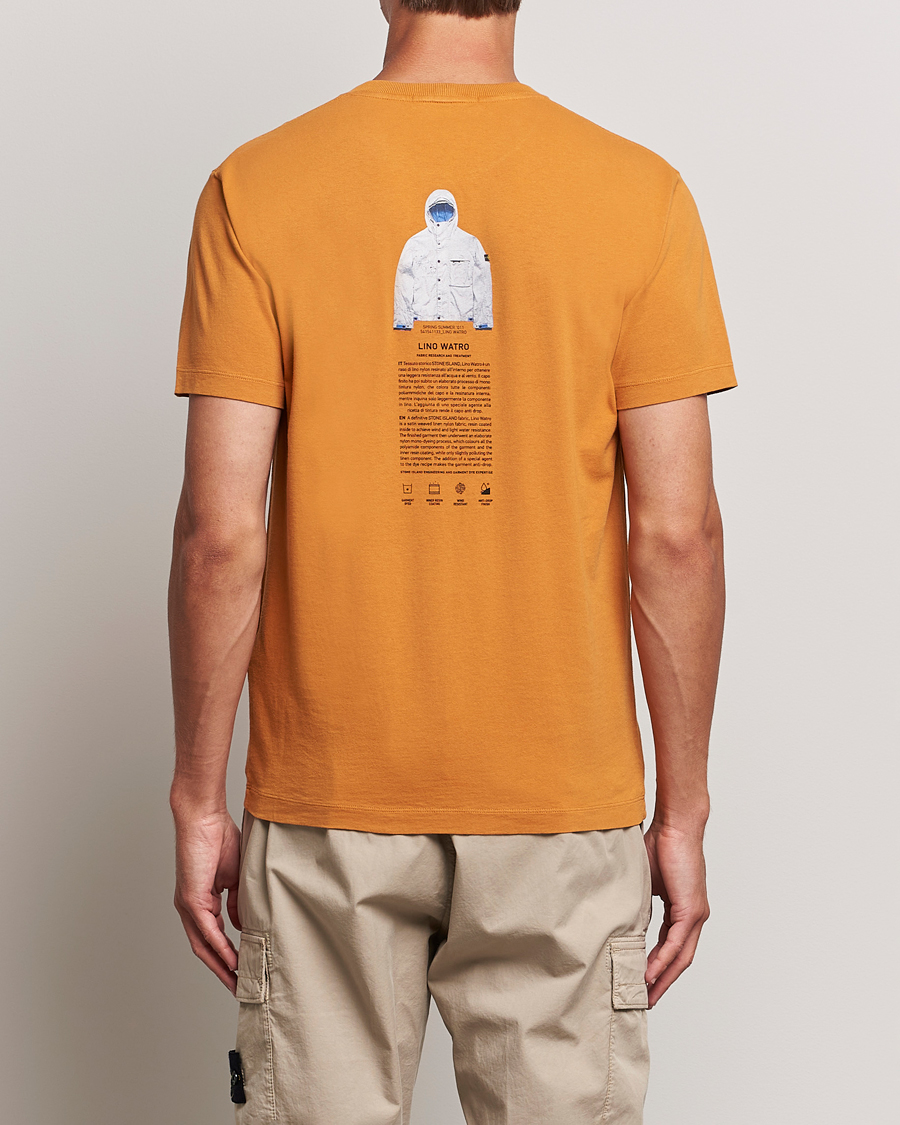 Stone Island Garment Dyed Archivio T-Shirt Rust at CareOfCarl.com