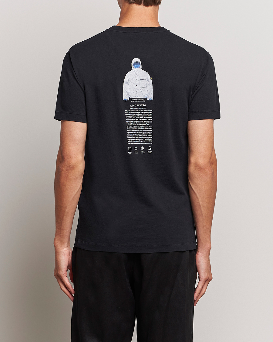 Men | T-Shirts | Stone Island | Garment Dyed Archivio T-Shirt Black
