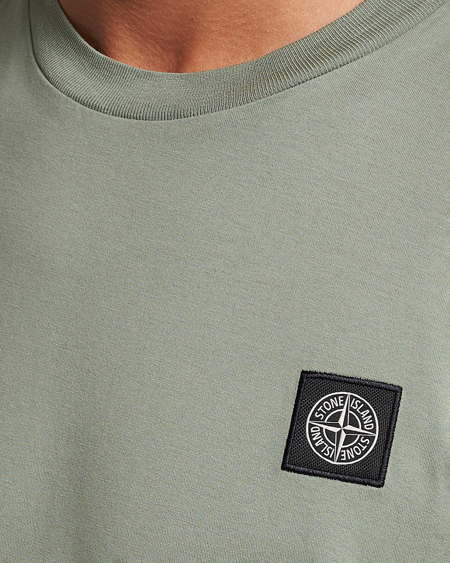 Men | T-Shirts | Stone Island | Garment Dyed Jersey T-Shirt Sage