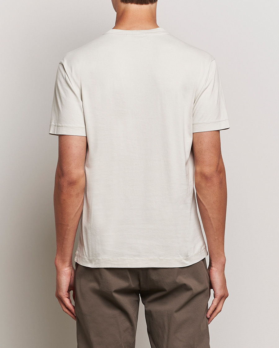 Men | T-Shirts | Stone Island | Garment Dyed Jersey T-Shirt Plaster