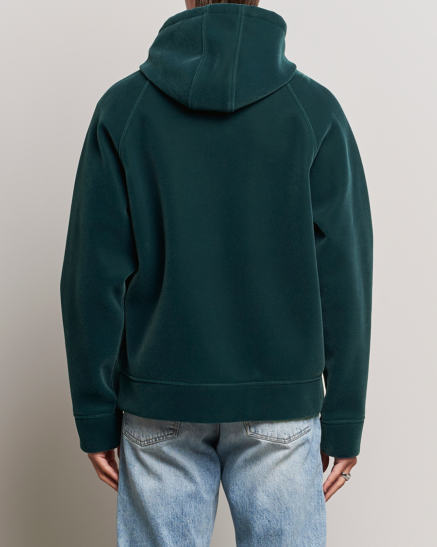 Men | Sweaters & Knitwear | Marni | Sponge Flock Full Zip Hoodie Spherical Green